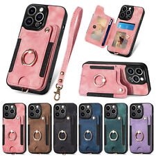 Magnetic Wallet Leather Phone Case For iPhone 15 14 13 11 12 Pro Max XR X 8 SE picture