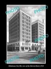 OLD LARGE HISTORIC PHOTO OF OKLAHOMA CITY OK VIEW OF THE SKIRVIN HOTE c1910 picture