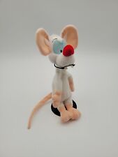 Vintage Animaniacs Plush Pinky And The Brain Bean Bag Stuffed Doll WB Toys 10