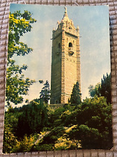 Vintage Continental Postcard - Cabot Tower in Bristol, United Kingdom - UNPOSTED picture