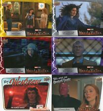 2022 Upper Deck WandaVision Marvel Trading Cards - Base, Parallel & Insert Cards picture