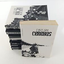 Cerebus Volume #1-10 TPB Lot #5 & 8 2x SIGNED Dave Sim Gerhard 1 2 3 4 5 6 7 8 9 picture