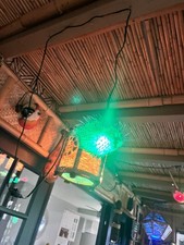 NEW 5”-6” Pufferfish Lamp w/Green LED Tiki bar Smokin Tikis Oceanic picture