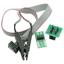 SOIC8 SOP8 Test Clip for EEPROM 93/25 /24Cx in-Circuit Programming + 2... picture