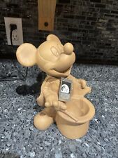 1997 Disney Universal Statuary Magician Mickey Mouse 11” Indoor/Outdoor Planter picture