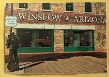  Postcard AZ: Standin' On The Corner. (Jackson Browne). Winslow. Arizona  picture