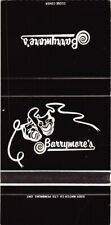 Barrymore's Nightclub Ottawa Ontario, Canada Vintage Matchbook Cover picture