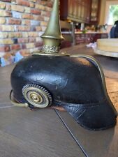 WW1 German Prussian Pickelhaube Helmet -  Genuine Original picture