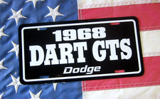 1968 Dodge DART GTS license plate car tag 68 sport Mopar Muscle Performance picture