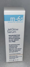 M-61 Powerful Skincare JetGlow Serum Neuropeptide Anti-Wrinkle Glow Serum 1 Oz picture