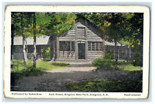 c1920s Bath House, Kingston State Park, Kingston New Hampshire NH Postcard picture