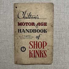 Chiltons Motor Age Handbook Of Shop Kinks 1953 Used picture