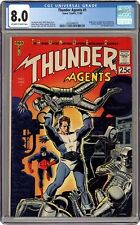 THUNDER Agents #1 CGC 8.0 1965 4256046019 picture