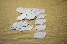 US.Seller TO-3 Transistor Thermal Insulator Pad 0.3mm Silicone Rubber 2pcs picture
