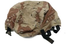 US MODIFIED DESERT STORM CHOCOLATE CHIP CAMO HELMET COVER picture