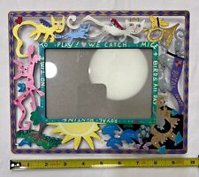 Painted Metal Cat Picture Frame 4