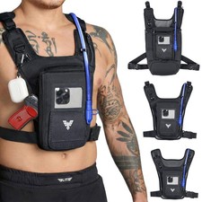 Elite Hydra Running Chest Pack w/ Gun Holster, Phone Holder Touch Friendly, C... picture