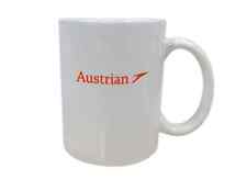 Austrian Airlines Logo Travel Souvenir Employee Pilot Gift Coffee Mug Tea Cup picture