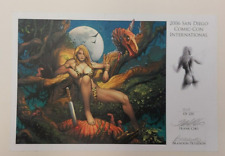 Shanna the She-Devil Frank Cho Peterson Signed Print SDCC 2006 LTD 202/250 picture
