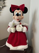 VTG Disney Telco Motion-ette Minnie Mouse Candle Christmas Animated Musical picture