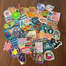 Dutch Bros Stickers - Lot of 52 From Years Of Collecting picture