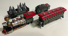 Lemax Village Express Train System 1998 Replacement Locomotive & 3 cars picture