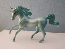 USED Breyer Stablemates Model #6938 “Permafrost” Fire & Ice Mystery Unicorn picture