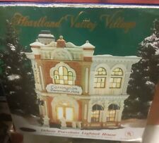 Heartland Village Valley Lighted Porcelain House Carrington Department Store picture