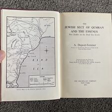 The Jewish Sect of Qumran and the Essenes Book 1955 picture