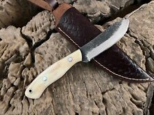 Custom Handemade Nessmuk Hunting Knife, Bushcraft, Skinning, Fixed Blade Knife. picture