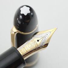 Montblanc No. 149 1990s Vintage 18K 750 M Nib Fountain Pen Used in Japan [023] picture