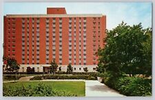 Drackett Tower Chrome Postcard Ohio State University OSU 1965 Curl Drive picture