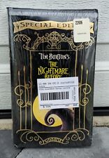 Vintage Tim Burton’s The Nightmare Before Christmas VHS Black Clamshell picture