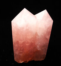 1660g Natural rose quartz Double pointed Tower Crystal Quartz Healing Decorate picture