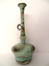 Antique Persian Porcelain Fine Art Vase Vessel Decoration Middle East Mint OOAK picture