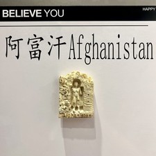 Bamiyan Buddhas Afghanistan Resin Fridge Magnet Travel Souvenir Home Decor Gift picture