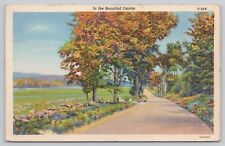 Saint James Missouri, Beautiful Ozarks Country Road Scenic View Vintage Postcard picture