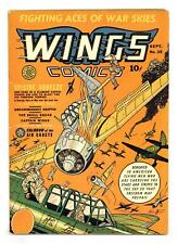 Wings Comics #25 VG/FN 5.0 1942 picture
