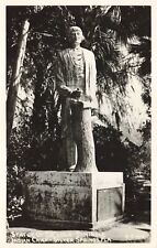 Postcard RPPC FL Silver Springs Seminole Indian Chief Statue of Osceola picture
