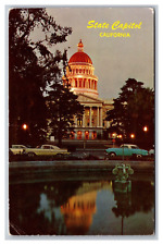 Sacramento CA California State Capitol Postcard Posted 1963 picture