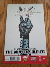 Marvel Comics Bucky Branes: The Winter Soldier #6 (2015) - Excellent picture