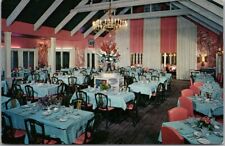c1950s FALMOUTH Cape Cod Massachusetts Postcard COONAMASSETT INN Dining Room picture