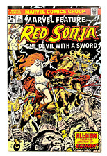 Red Sonja #2 Signed by Bruce Jones Marvel Comics 1975 picture