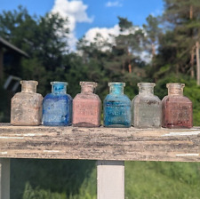 Antique Tapestry Paint Co Chicago Art Bottles Victorian Painters Set of 6 Dye picture