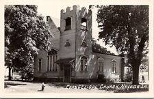 Real Photo Postcard Evangelical Church in Nevada, Iowa picture