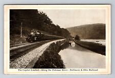 The Capitol Limited Along Potomac Baltimore & Ohio Railroad, Vintage Postcard picture