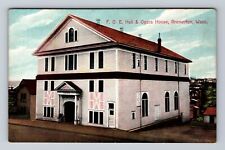 Bremerton WA-Washington, F.O.E. Hall & Opera House, Antique Vintage Postcard picture