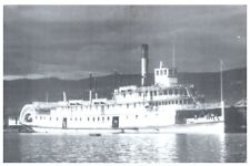 SS SICAMOUS AT PENTICTON CIRCA 1935.PHOTO BY LUMB STOCKS.VTG SHIP POSTCARD*C12 picture
