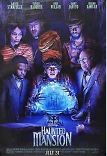 Haunted Mansion Double Sided Theater Poster Owen Wilson Danny DeVito Rosario Daw picture