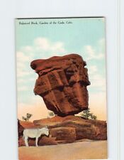 Postcard Balanced Rock Garden of the Gods Colorado USA picture